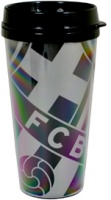 FC Barcelona - React Travel Mug Photo