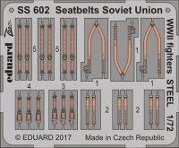 Eduard - Photoetch : 1/72 - Soviet Seatbelts Wwii Fighters Photo