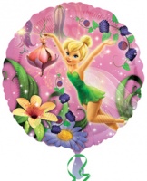 Anagram - 18" Circle Foil Balloon - Tinker Bell Character Photo