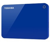 Toshiba - Canvio Advance 1TB Blue External Hard Drive Photo