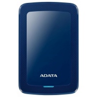 ADATA - HV300 2TB Slim Design External Hard Drive - Blue Photo