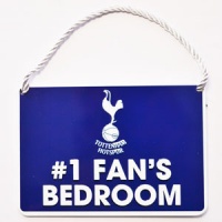 Tottenham Hotspur - Club Crest No 1 Fan Bedroom Sign Photo