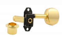 Gotoh ST31-SB5 Stealth-Key Series Electric Guitar 3 A-Side Light Weight Standard Post Machine Heads Set Photo