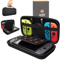 Orzly Protective Carry Case Pouch for Nintendo Switch - Black Photo