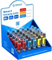 Orico Smart Charging Cable Box 10 x MicroUSB 10 x Lightning/8Pin 10 Type-C Photo