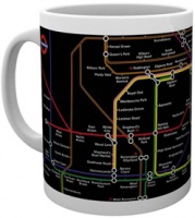London Underground Ceramic Mug - Map Photo