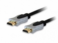 Equip - Cable HDMI A to HDMI A 7.5m - Black/Gold Photo