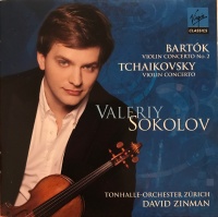 Sokolov/Zurich or/Zinman - Tchaikovsky/Bartok/Violin Concertos Photo