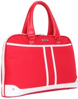 Black Casual Ladies 15.6" Notebook Bag - Red and White Photo