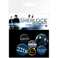 Sherlock - Assorted Button Badges Photo