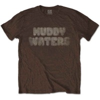 Muddy Waters Electric Mud Vintage Menâ€™s Brown T-Shirt Photo