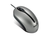 Genius Traveller 305 Laser USB Mouse - Black and Silver Photo