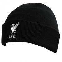 Liverpool - Cuff Knitted Hat - Black Photo