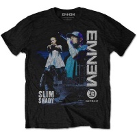 Eminem Detroit Menâ€™s Black T-Shirt Photo