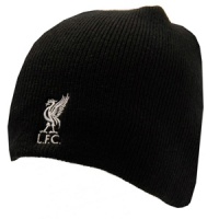 Liverpool - Beanie Knitted Hat - Black Photo