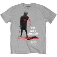Monty Python Tis But a Scratch Menâ€™s Grey T-Shirt Photo