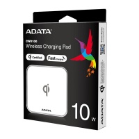 ADATA ACW0100-1C-5V-CWH Wireless Charging Pad - White Photo