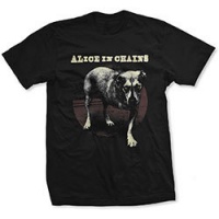 Alice In Chains Three-Legged Dog Menâ€™s Black T-Shirt Photo