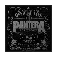 Pantera Official Live 101% Proof Patch Photo