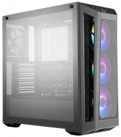 Cooler Master Masterbox MB530p ATX Desktop Chassis - Black - Tempered Glass; 3x 120mm Argb Fans; Argb Controller Included Photo