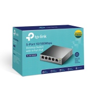 TP LINK TP-LINK 5 Port Network Switch Unmanaged Fast Ethernet Power over Ethernet Photo