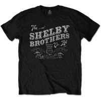 Peaky Blinders the Shelby Brothers Menâ€™s Black T-Shirt Photo