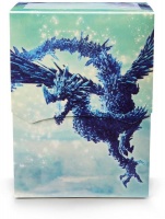 Arcane Tinmen Dragon Shield - Deck Box - Clear Blue 'Celeste' Photo