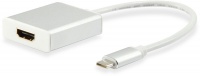 Equip USB Type-C to HDMI Adapter Cable - White Photo