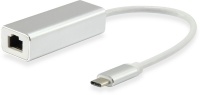 Equip USB Type-C to RJ45 Gigabit Network Adapter Cable - White Photo