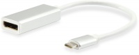 Equip USB Type-C to DisplayPort Adapter Cable - White Photo
