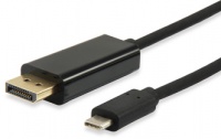 Equip USB Type-C to DisPlayPort Cable Male to Male Cable - Black Photo