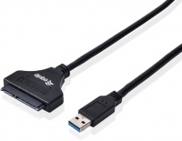Equip USB 3.0 to SATA Adapter Cable - Black Photo