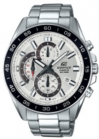 Casio Edifice Series Analogue Wrist Watch - Silver and White Photo