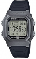 Casio Standard Collection Digital Wrist Watch - Black and Silver Grey Photo
