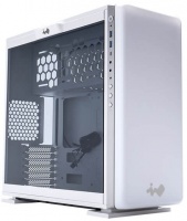 InWin - 307 White ATX Desktop Gaming Chassis Tempered Glass Side Panel Fully Customizable RGB LED Front Panel Photo