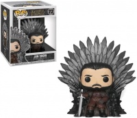 Funko Pop! Deluxe - Game of Thrones - Jon Snow Sitting On Iron Throne Photo