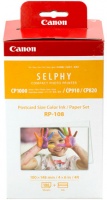 Canon RP-108 Ink/Paper Set Postcard Size - 108 Prints Photo