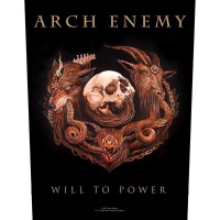 Arch Enemy Will to Power Back Patch Photo
