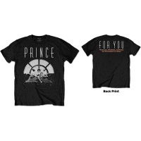 Prince For You Triple Menâ€™s Black T-Shirt Photo