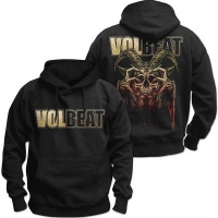 Volbeat Bleeding Crown Skull Menâ€™s Black Hoodie Photo