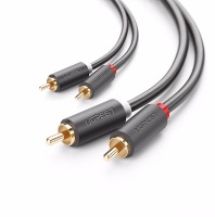 Ugreen - 5m 2RCA to 2RCA Audio Cable - Black Photo