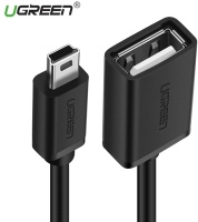 Ugreen - Angled Mini USB to USB OTG Cable Photo