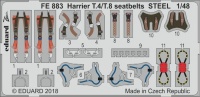 Eduard - Photoetch : 1/48 - Harrier T.4/T.8 Seatbelts Photo