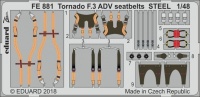 Eduard - Photoetch : 1/48 - Tornado F.3 ADV Seatbelts Steel Photo