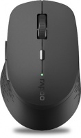 Rapoo Silent Multi-Mode Wireless Mouse - Black Photo