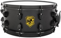 SJC Drums Josh Dun Crowd Signature 14x6.5" Snare Drum with Black Powder Hardware Photo