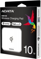 ADATA - Wireless Charging Pad 10W - White Photo