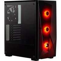 Corsair Carbide Series Spec-Delta RGB Tempered Glass Mid-Tower ATX Gaming Case - Black Photo