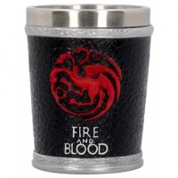 Game of Thrones - Fire and Blood 7cm Shot Glass Photo