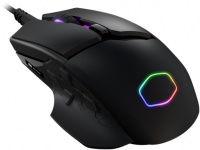 Cooler Master - MM830 24000 DPI Optical USB Gaming Mouse - Black Photo